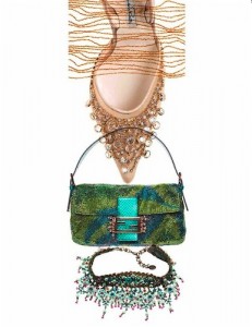 L.A. magazine / beaded accessories