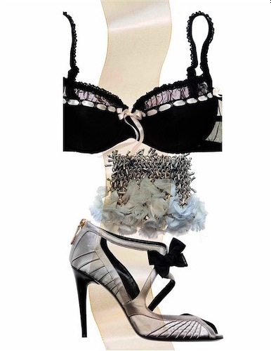 L.A. magazine / ribbon accessories